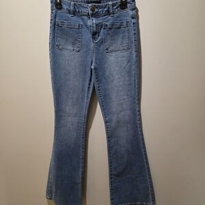 d. jeans Light Blue Flare Women's Jeans